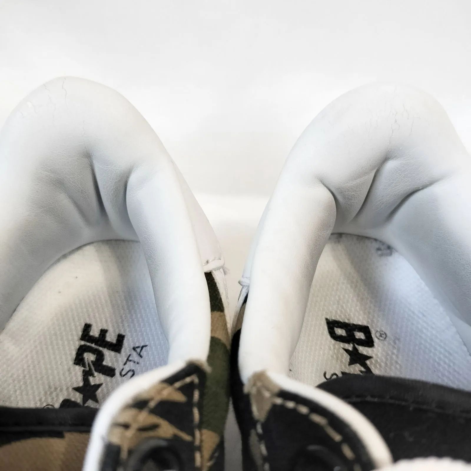 エイプ】A BATHING APE BAPE STA スニーカー カモフラ柄 27.5cm