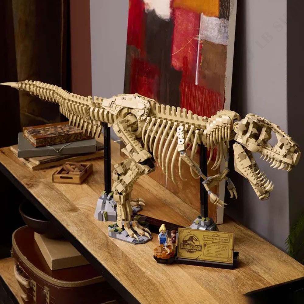 ジュラシック・ワールド ティラノサウルス 化石 関節可動 考古 粒子
