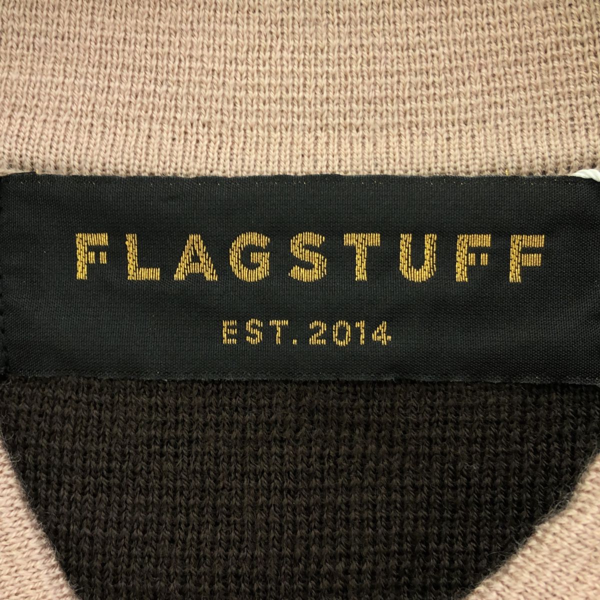 FLAGSTUFF F-LAGSTUF-F フラグスタフ 24/AW FS1284 STRIPE KNIT 