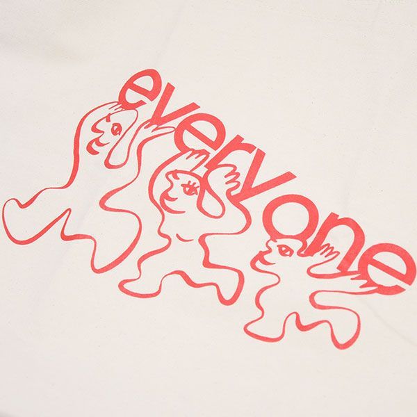 everyone vincent トートバッグ everyone エブリワン VINCENT TOTE BAG プリントトートバッグ
