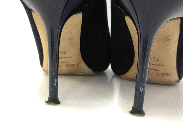 ジミーチュウ JIMMY CHOO パンプス ポインテッドトゥ 38.5