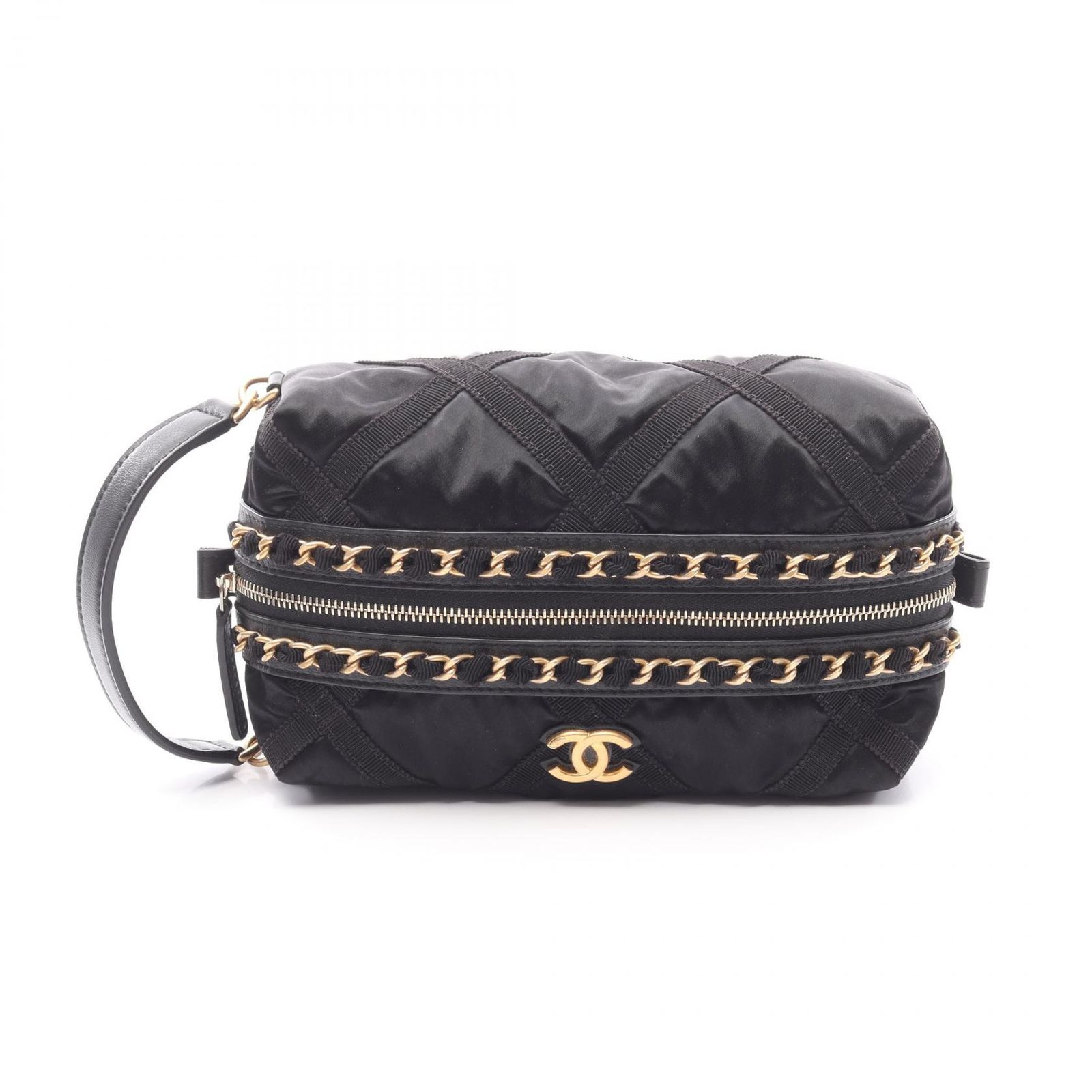 シャネル CHANEL ポーチ ココマーク AP2678 ブラック ナイロン