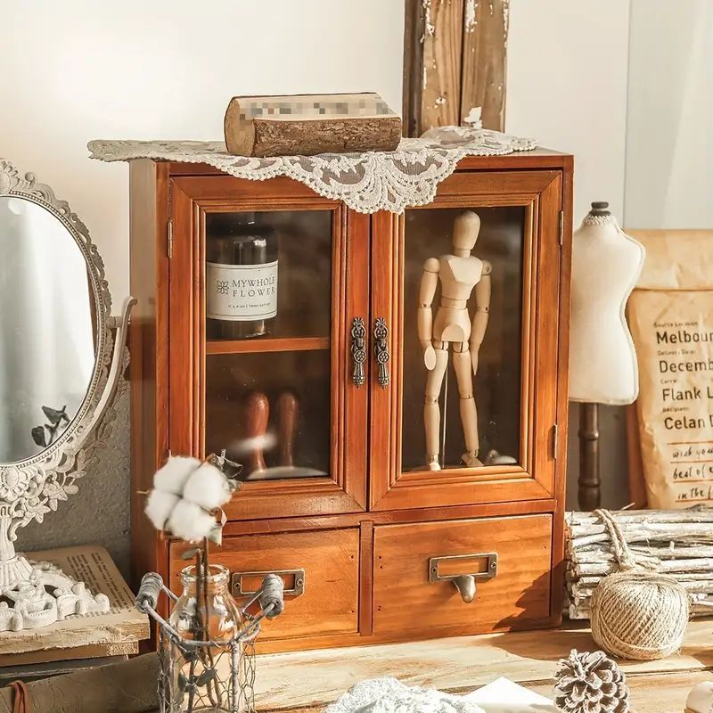 収納キャビネット ヴィンテージ コレクション おしゃれ インテリア