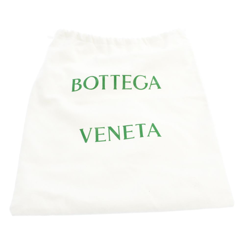 BOTTEGA VENETA ボッテガヴェネタ レザー 巾着 ショルダーバッグ ブラック P01426858J