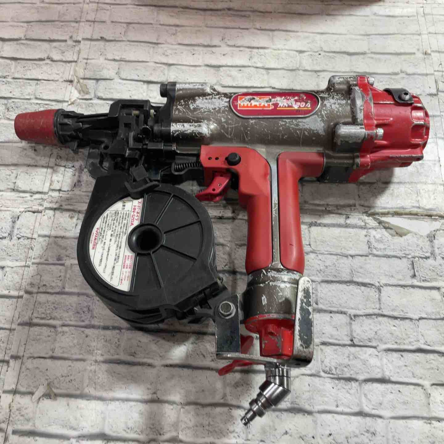 マックス MAX 高圧コンクリート用エア釘打ち機 HN-120A 川口店