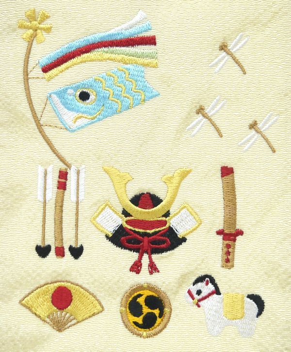 土台セット 兜に鯉