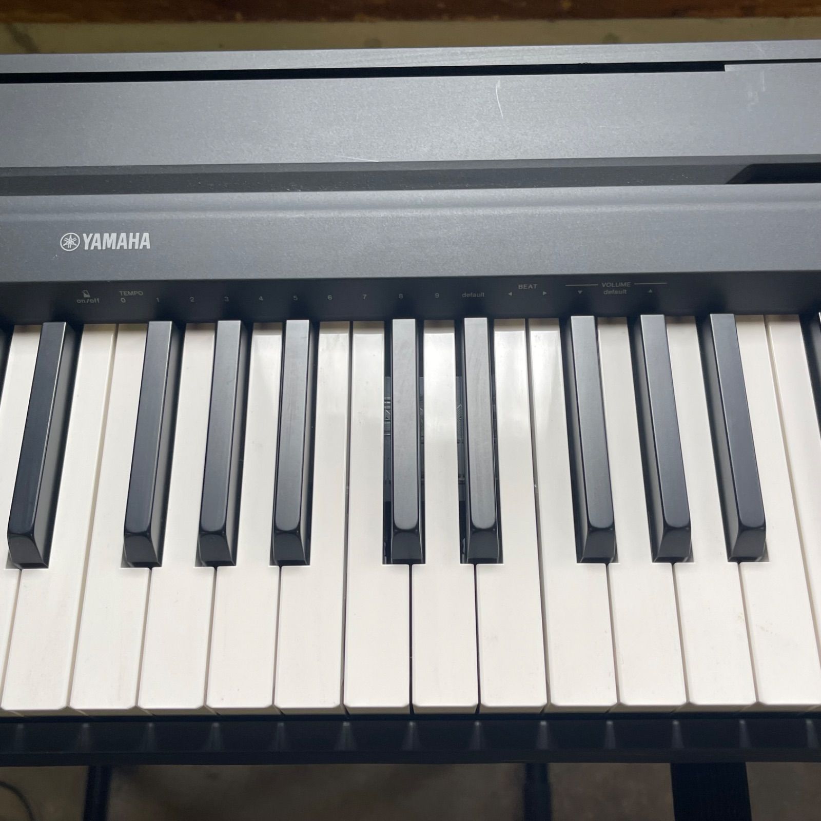 YAMAHA 88鍵 電子ピアノ P-45 2016年製 ヤマハ YAMAHA ブラック電子ピアノ88鍵盤 P-45B 2016年製 - メルカリ