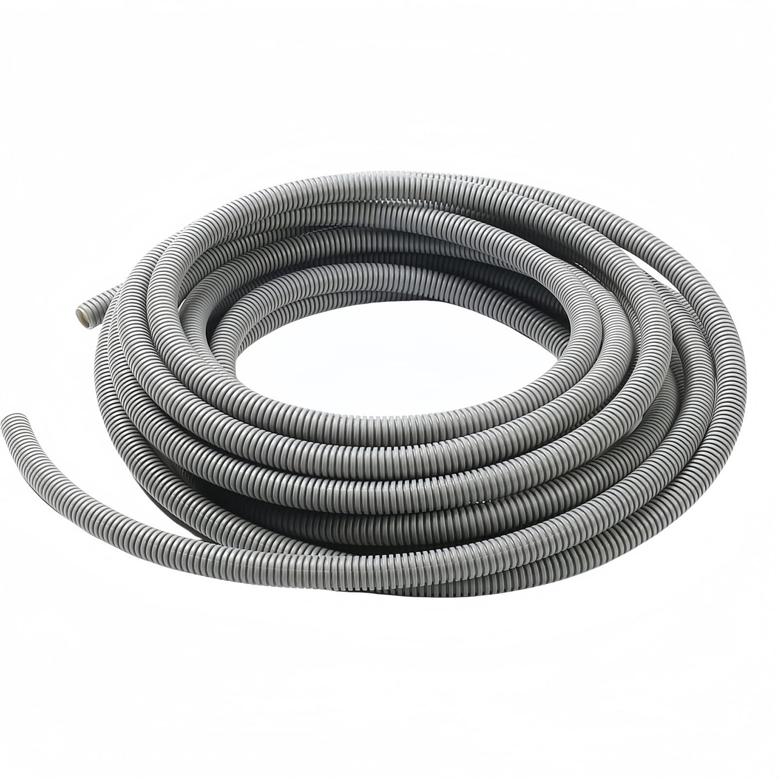 配線カバー 犬 猫 コード 噛み防止 配線チューブ コルゲートチューブ 安全性を高め 断線防止も可能 ペットがコードを噛む事故を防止し ワイヤープロテクター ケーブル保護 配線保護 配線整理保護 簡単収納ケーブルカバー AD10 内径6.5mm 長さ5m グ