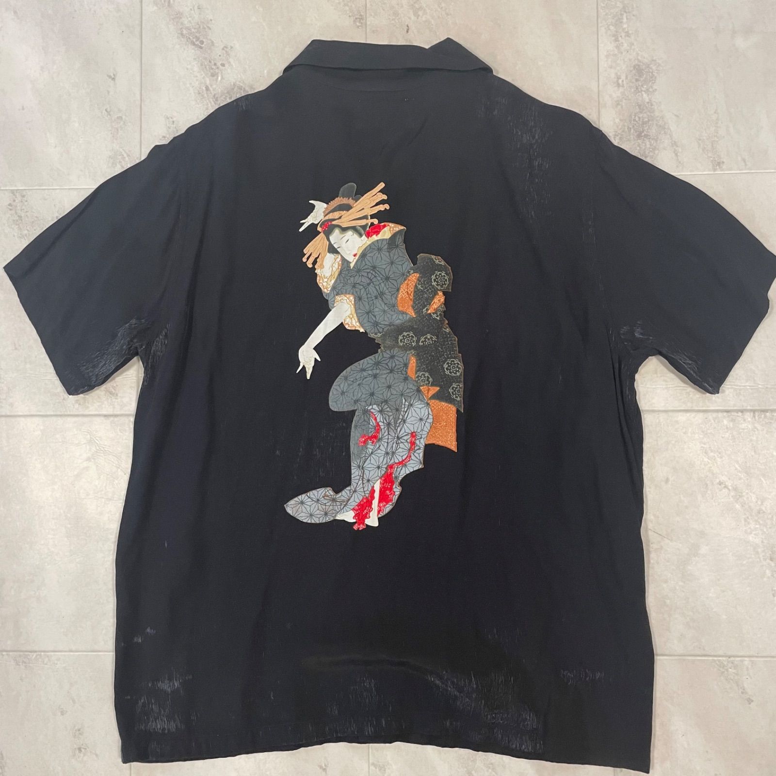 ☆ WACKO MARIA ワコマリア レーヨンシャツ アロハシャツ 天国