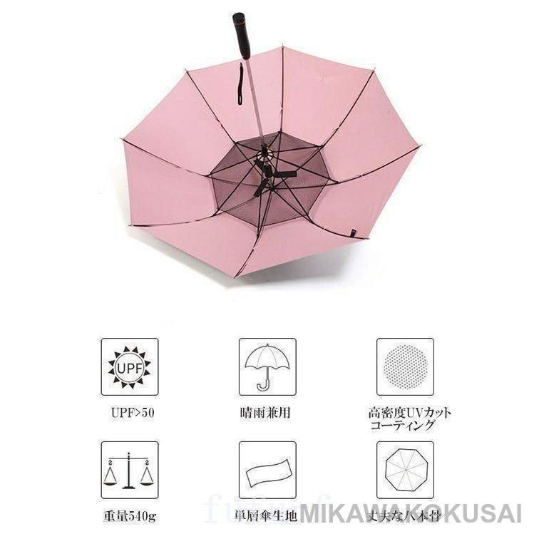 扇風機付き傘扇風機付き日傘長傘UVカット風に強い晴雨兼用雨傘遮光紫外線対策ファンブレラ軽量大きいレディースおしゃれ撥水丈夫耐風遮光