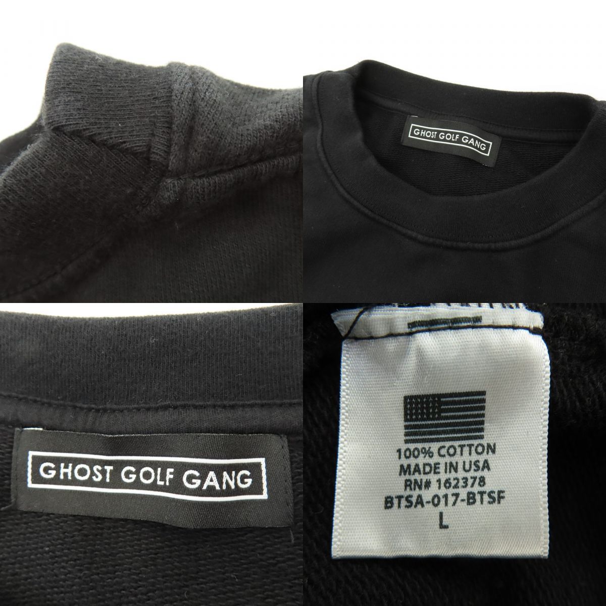 GHOST GOLF GANG ゴーストゴルフギャング スウェット トレーナー L