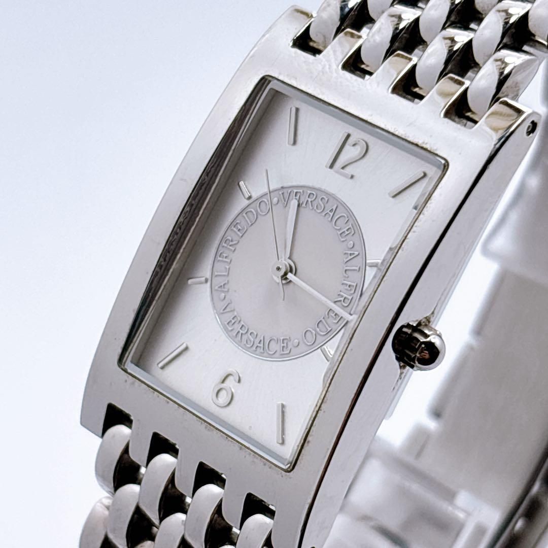 402 アルフレッド ベルサーチ V737S スクエア クォーツ 腕時計 3針
