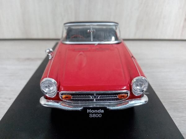 ホンダ S800 ミニカー HONDA レッド 止め具欠品 破損有り 1⁄24