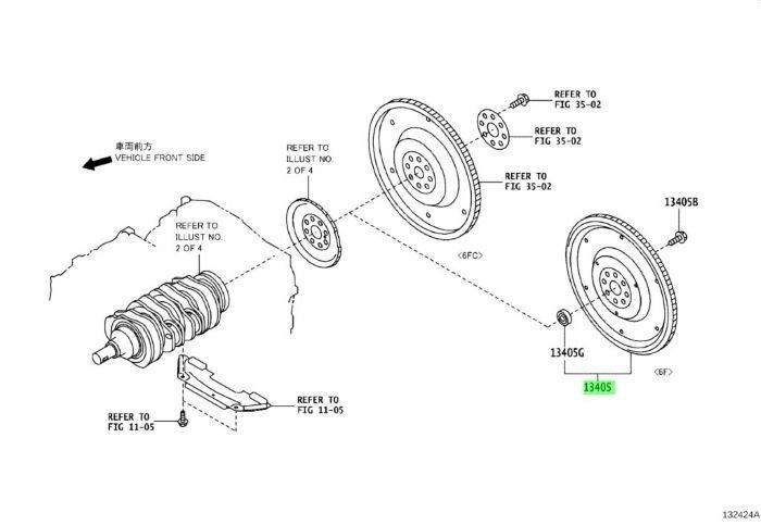 トヨタ ハチロク フライホイール 86 Flywheel 2015 11 - 2016 07 FA20..ZN6..6F TOYOTA 純正 Genuine JDM