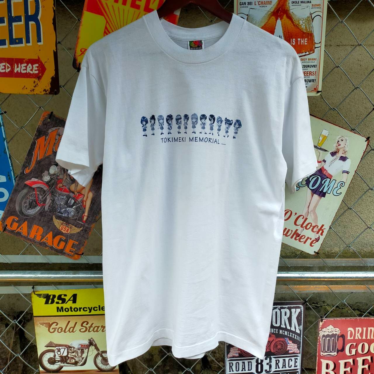 ときめきメモリアル Tシャツ FREE SIZE まとめ売り KONAMI コナミ ときめきメモリアル Tシャツ FREESIZE ときメモ