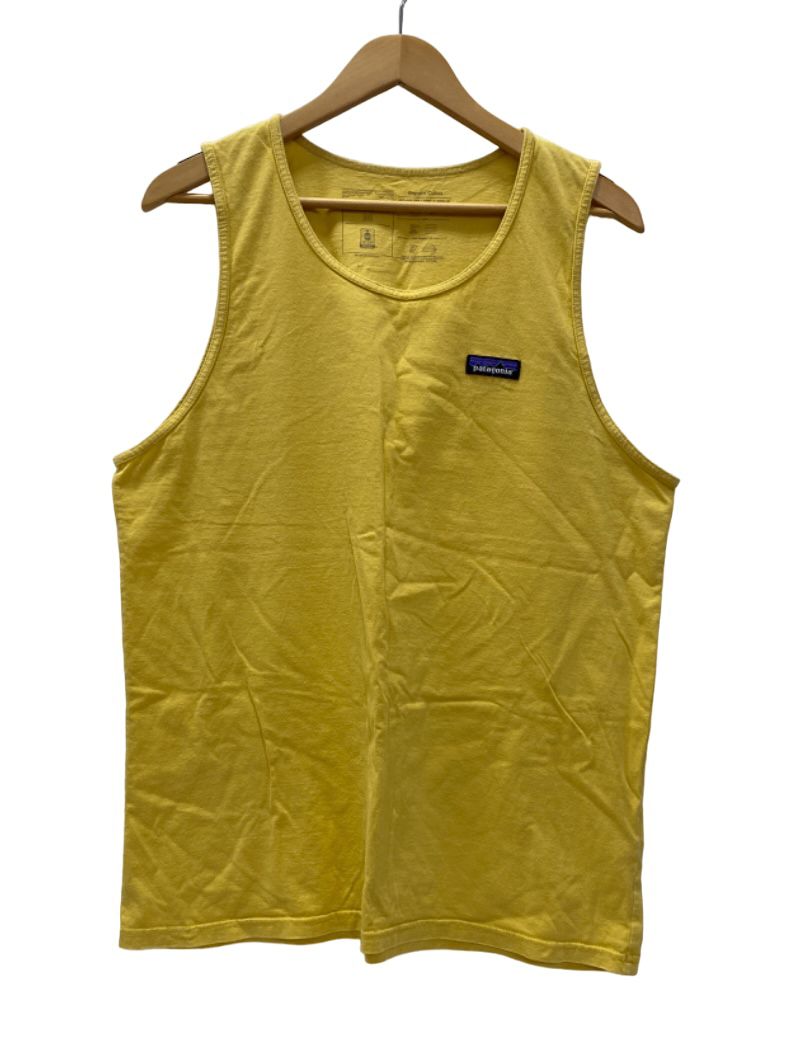 パタゴニア PATAGONIA オーガニック タンクトップ 38550 ノースリーブ イエロー Mサイズ