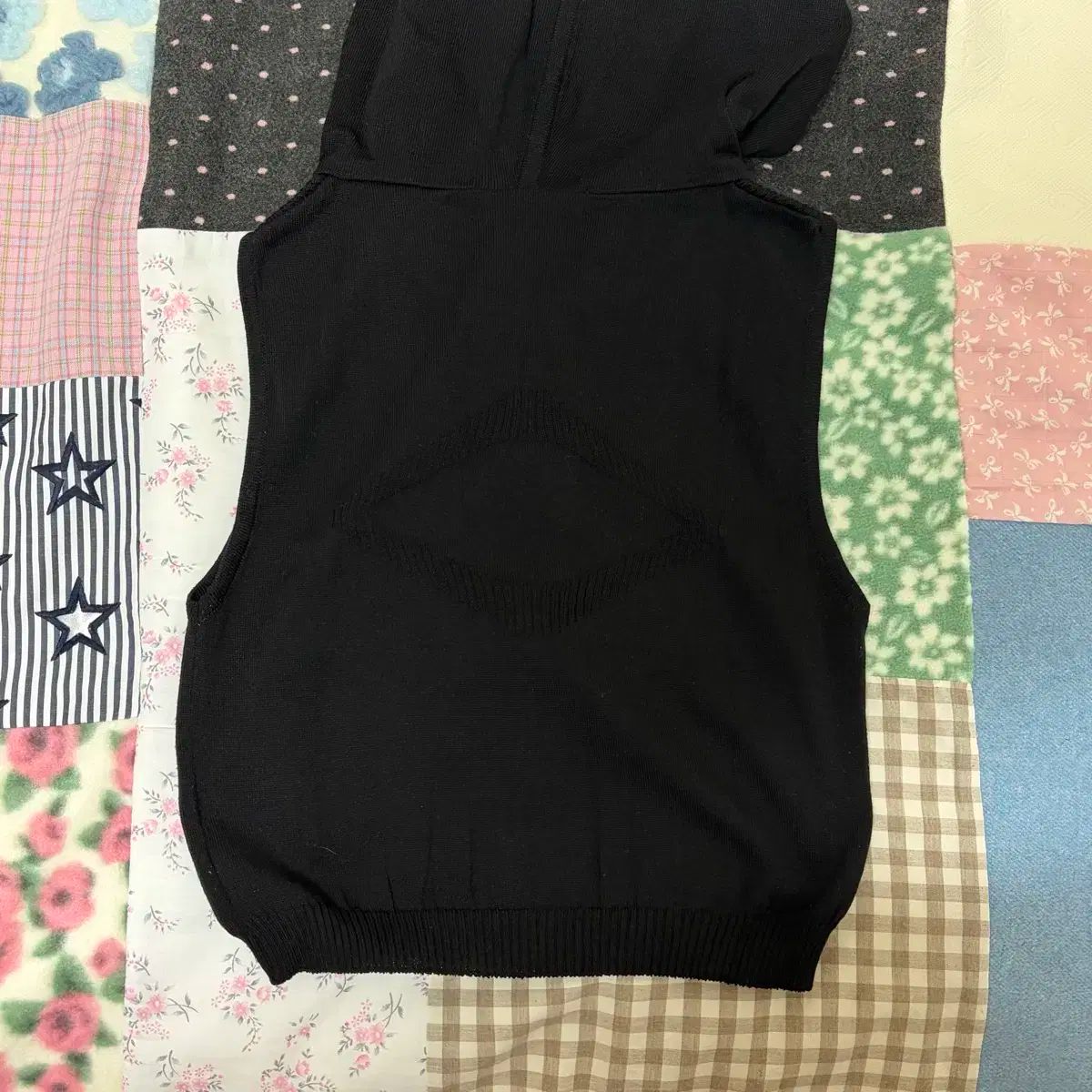 mschf RHOMBUS KNIT HOODIE ニットフーディー パーカー ミスチーフ