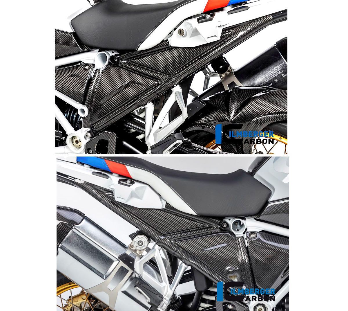 ILMBERGER | イルムバーガーカーボンパーツ サブフレームカバー 左右セット BMW R1250GS | RHR.029.GS19T.K-RHL.028.GS19T.K