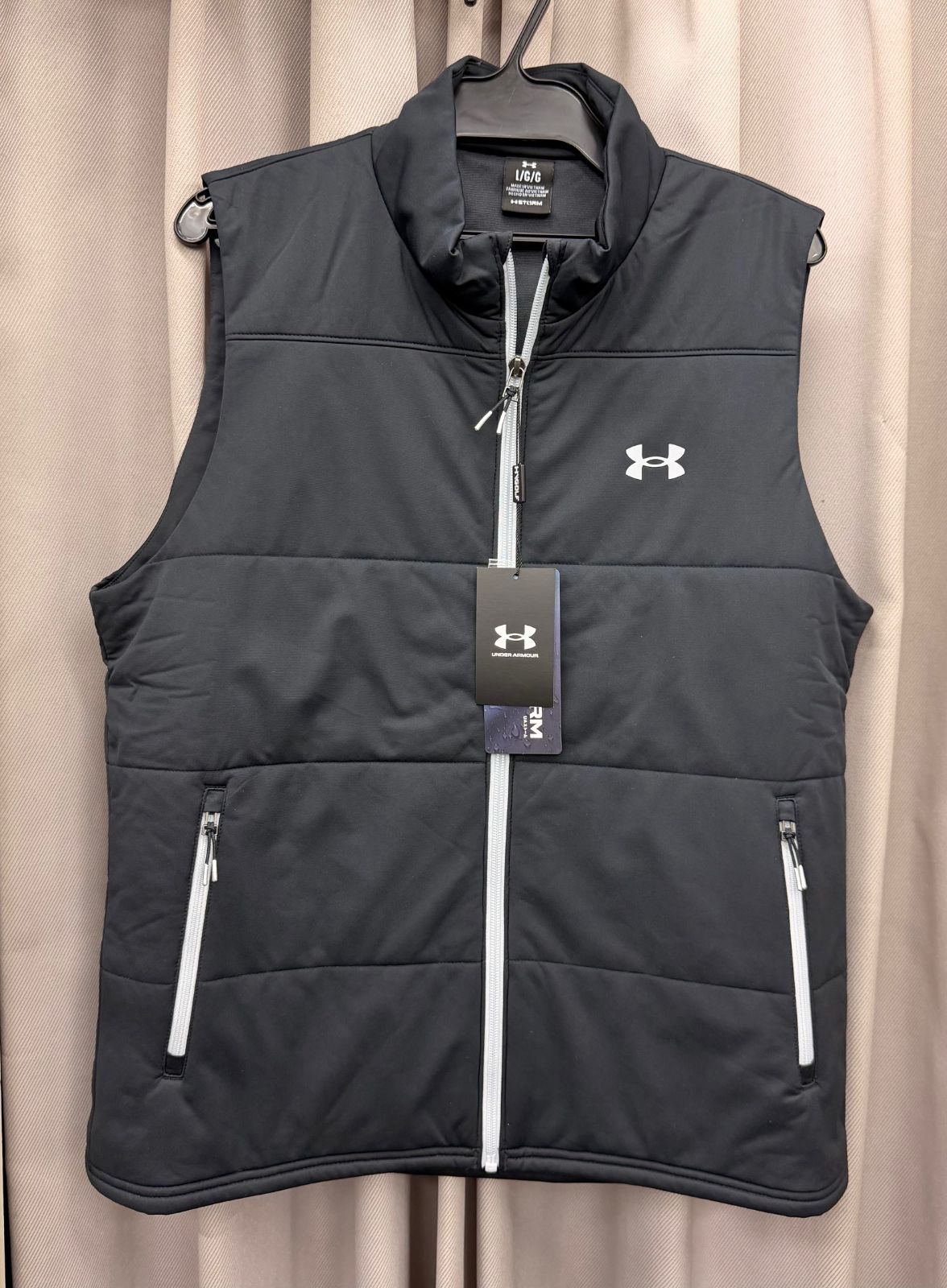 ♥品 アンダーアーマー UAドライブ プロ インサレーテッド フルジップ ベスト 6007925 メンズ UNDERARMOUR 葛西店