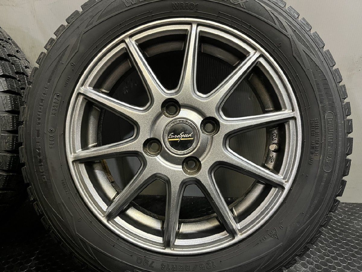 DUNLOP WINTER MAXX WM01 165/65R14】スタッドレス【Euro Speed 14