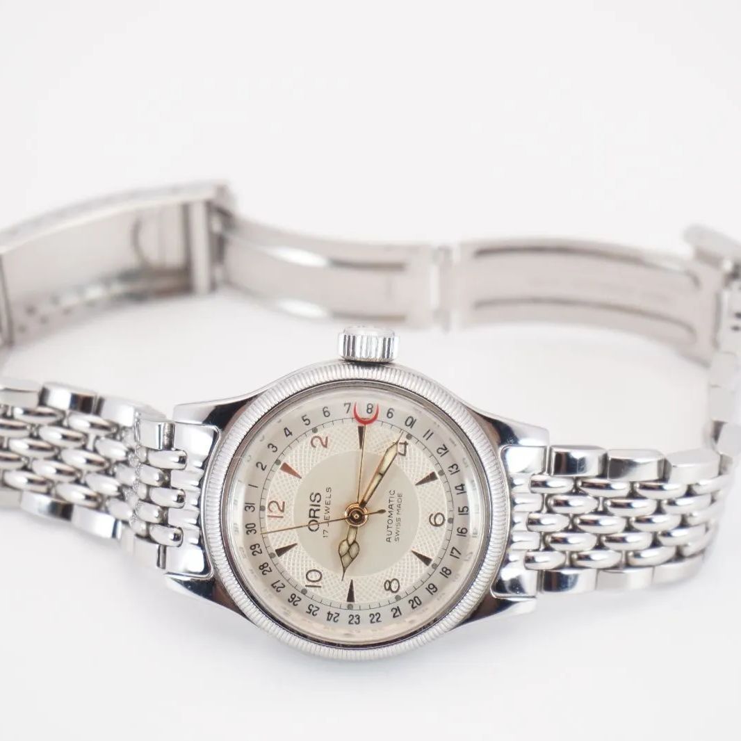 稼動品 オリス ORIS ビッグクラウン ポインターデイト 7400B