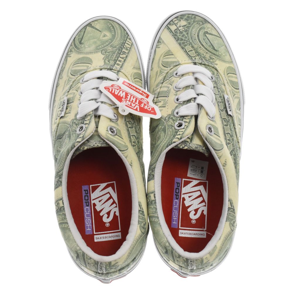 SUPREME (シュプリーム) 23SS×VANS Skate Era Dollar Bill Green