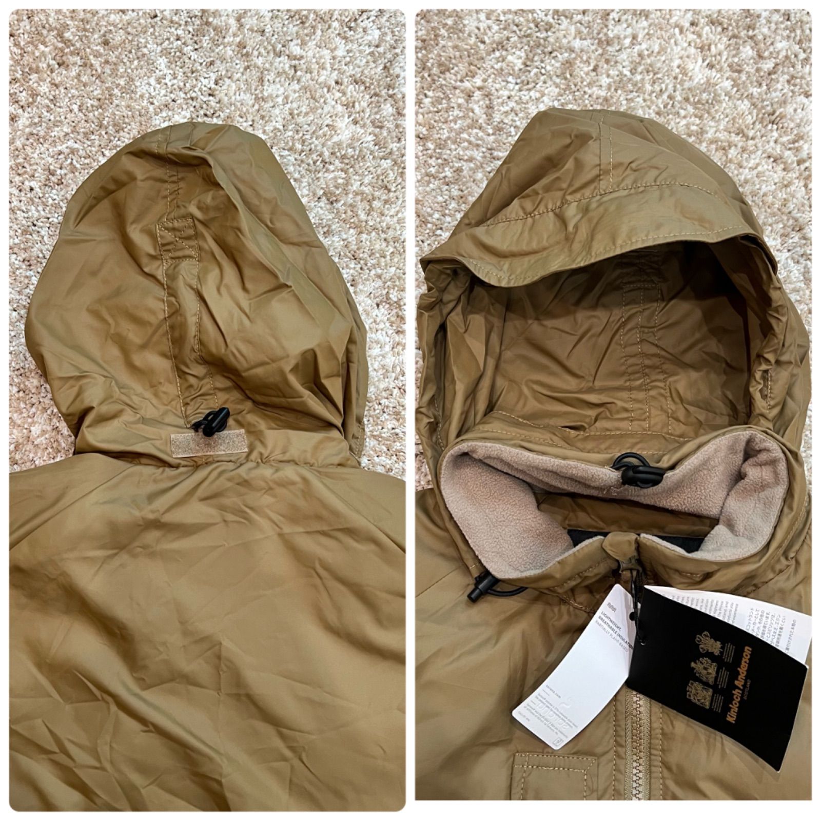 キンロック アンダーソン PCS THERMAL JACKET ブルゾン 36サイズ 