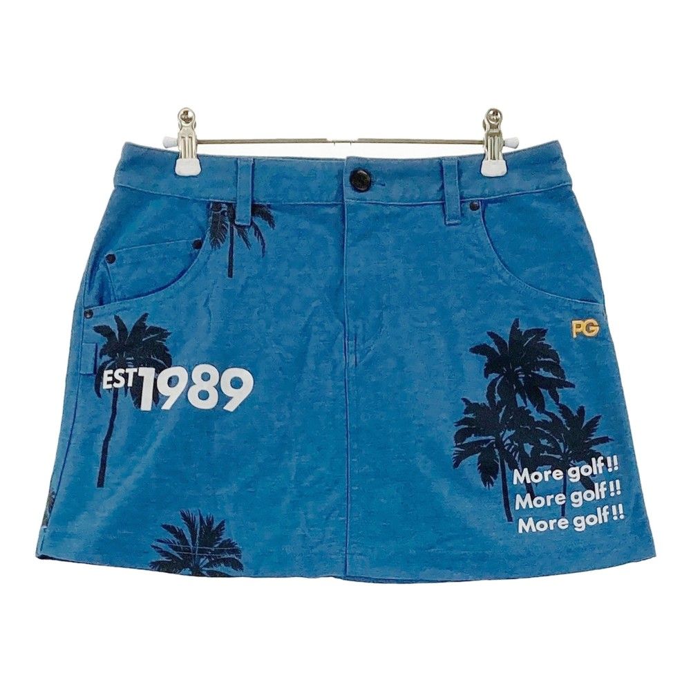 サイズ：1 PEARLY GATES パーリーゲイツ スカート ブルー系