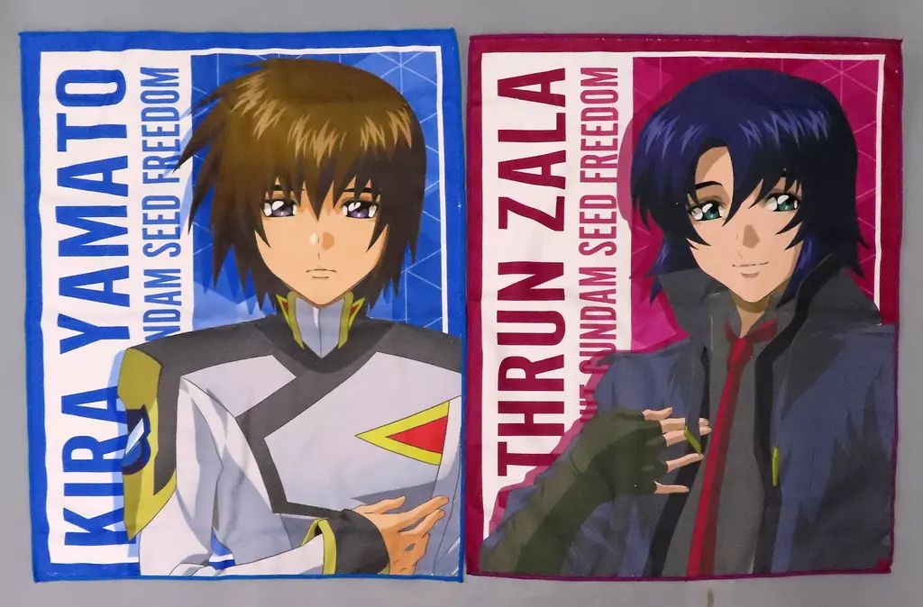 中古】タオル・手ぬぐい キラ・ヤマト＆アスラン・ザラ 「機動戦士