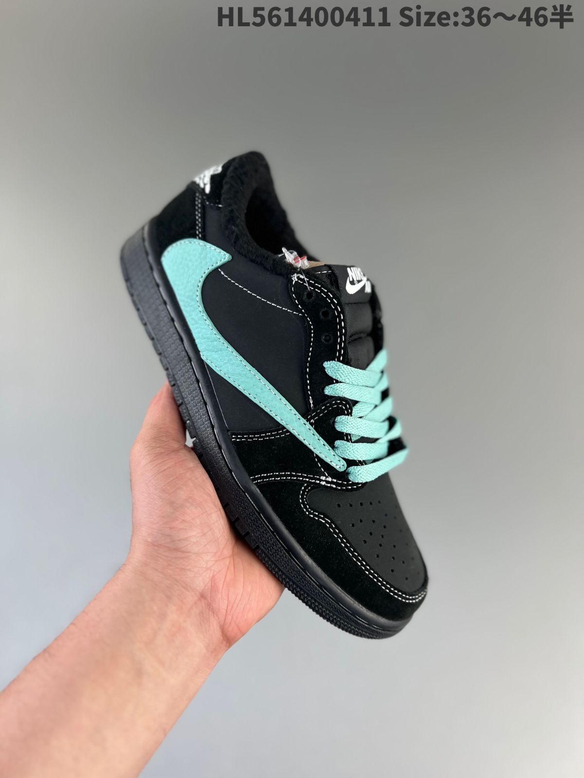 Travis Scott x Nike Air Jordan 1 Low OG SP Black Green