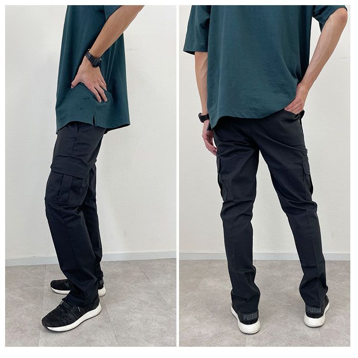 DN.ダークネイビー W32xL30 Dickies ディッキーズ Slim Straight Cargo Pants WP594 ディッキーズ  Dickies パンツ WP594 メンズ カーゴパンツ ワークパンツ おしゃれ ブランド - 人気カテゴリー