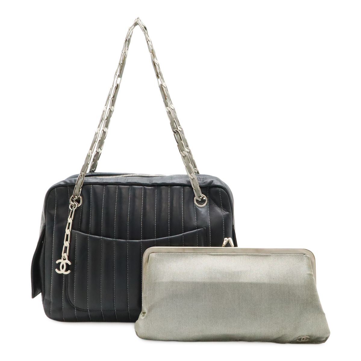 CHANEL シャネル ショルダーバッグ ニューマドモアゼル チェーンショルダー CHANEL シャネル ニューマドモアゼル チェーンショルダー