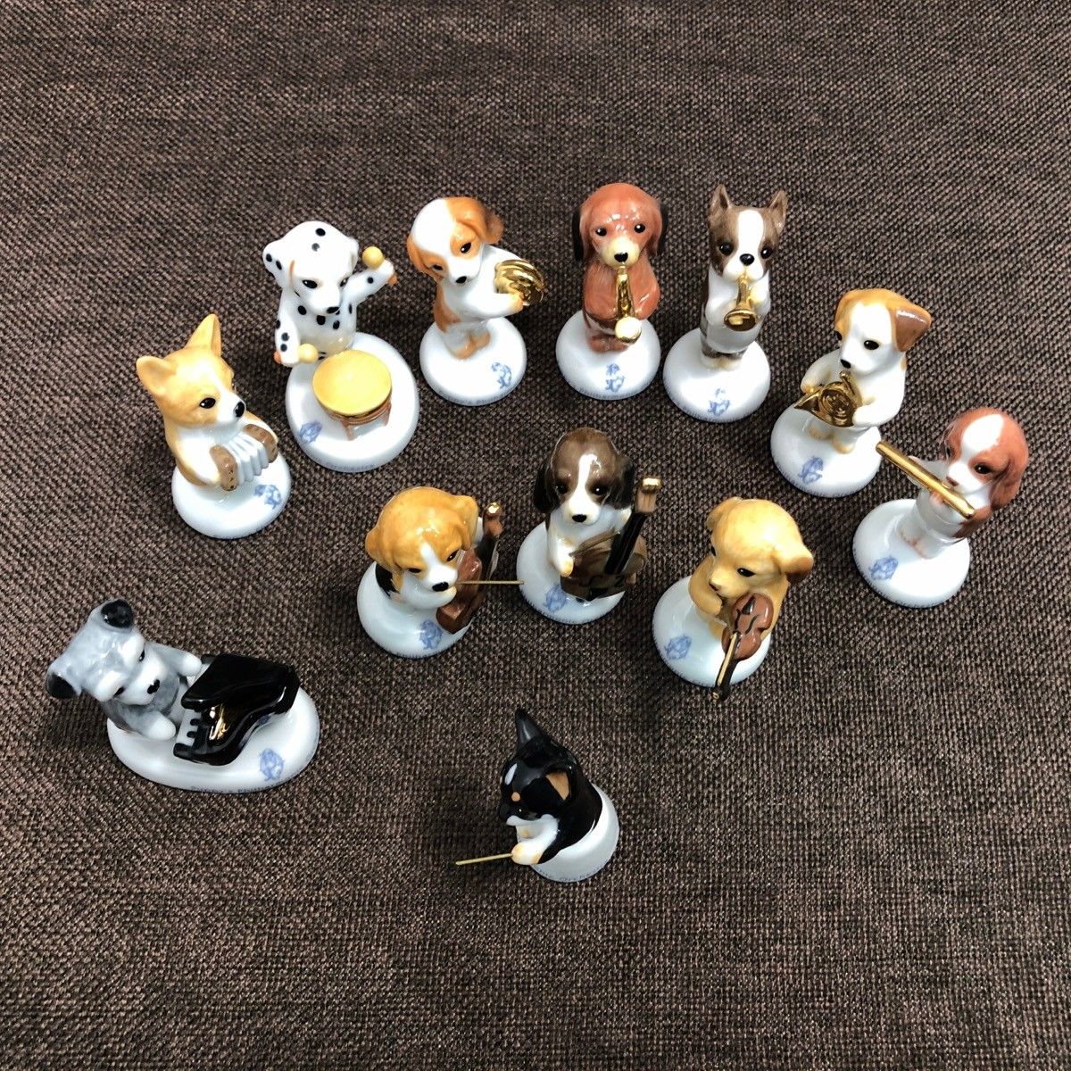 SETO CRAFT セトクラフト Puppy s Philharmonic Orchestra パピーズフィルハーモニックオーケストラ 12体 フルセット
