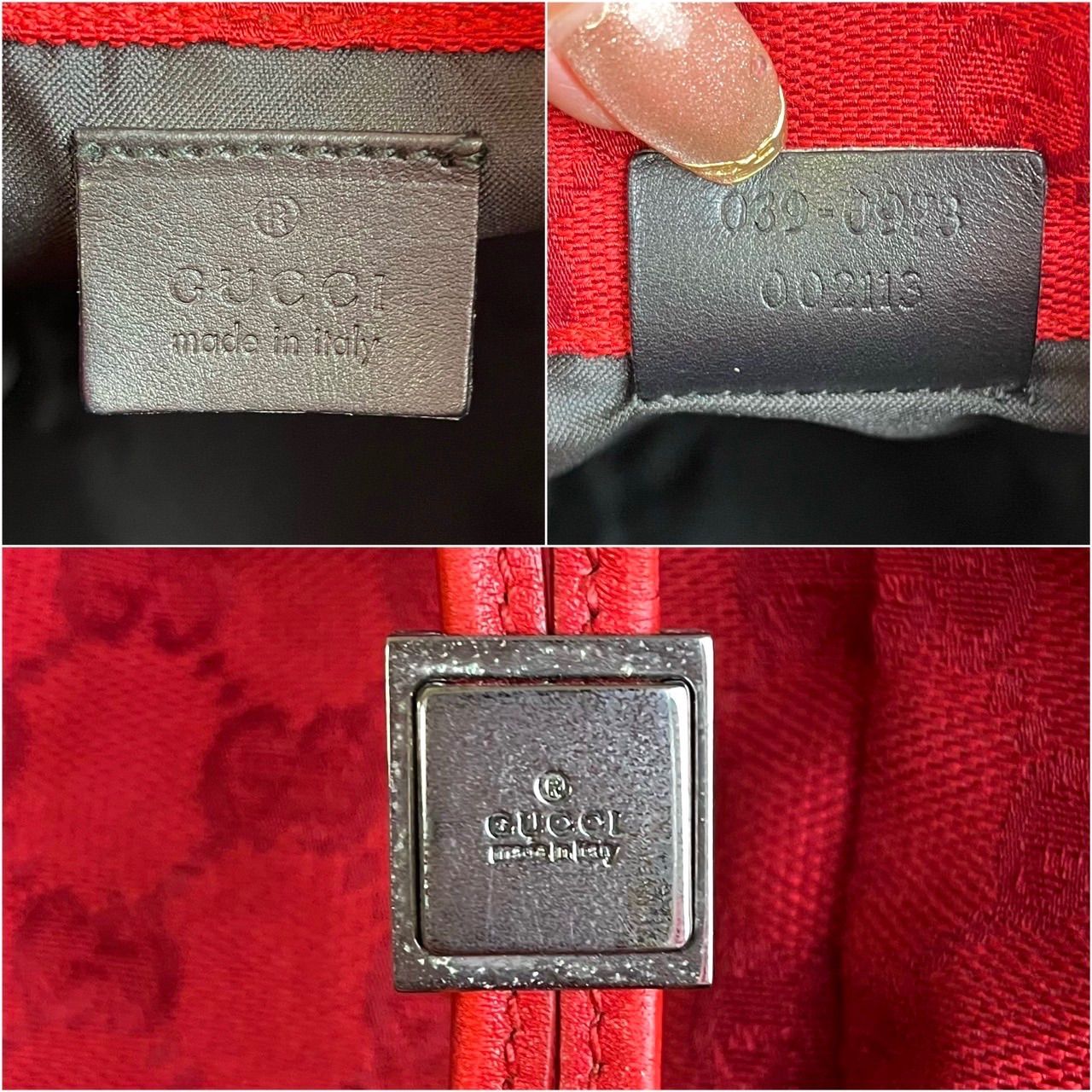 ✨良品✨ GUCCI グッチ ポーチ ハンドバッグ 巾着 バニティ 小物入れ 