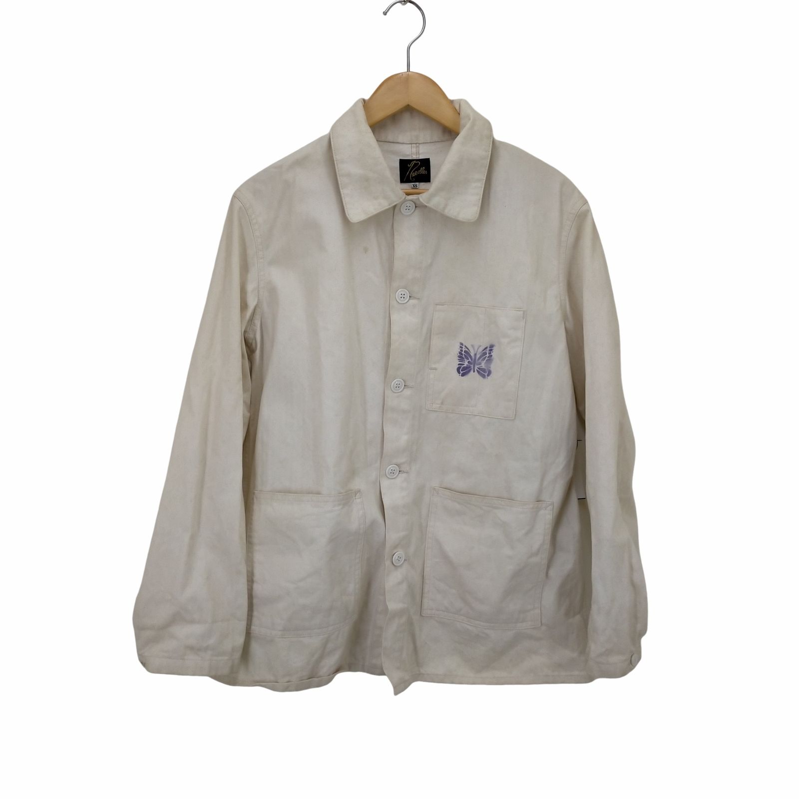 ジャケット・アウター Needles D.N.Coverall-Cotton Herringbone ニードルズ Needles D.N. Coverall - Cotton Herringbone メンズ XS