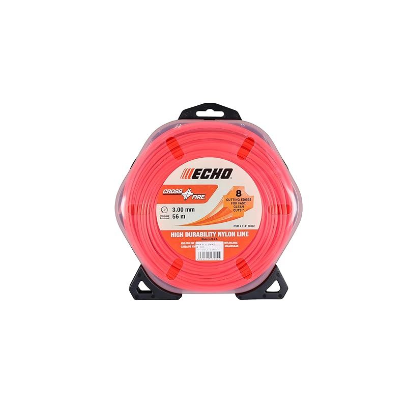エコー ECHO ナイロンコード 草刈り機 刈払機用 角型 3.0mm径×56m CROSSFIRE クロスファイア 0