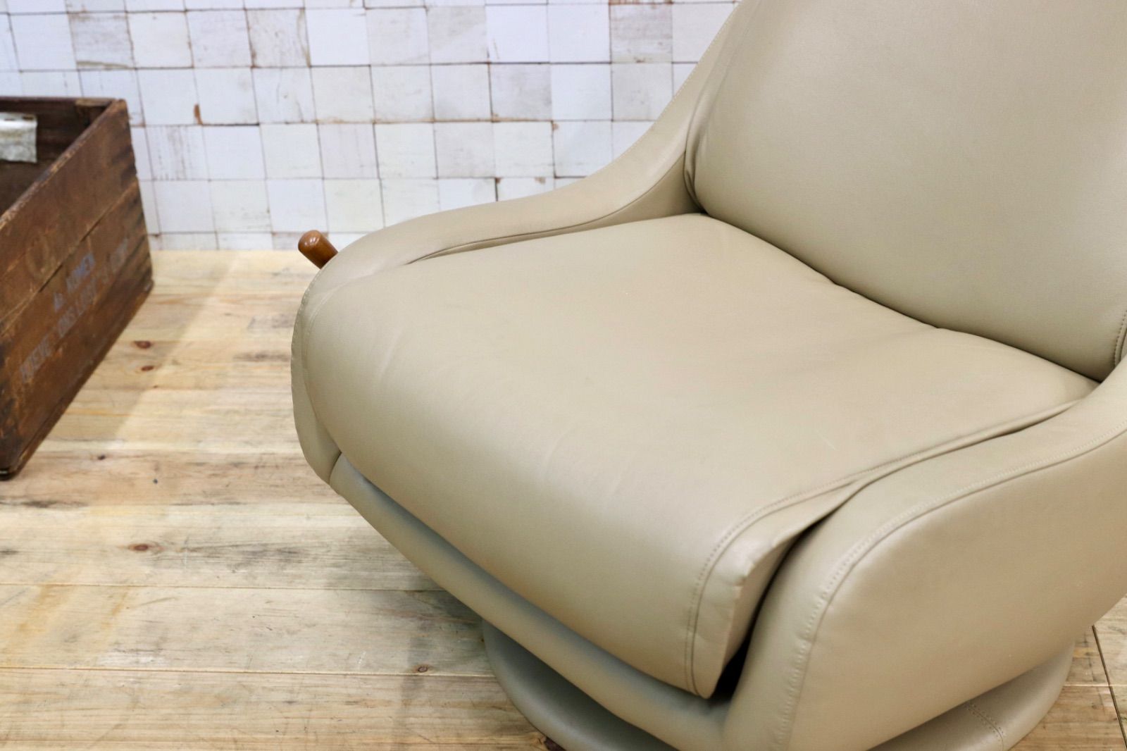 シングルソファ 回転椅子