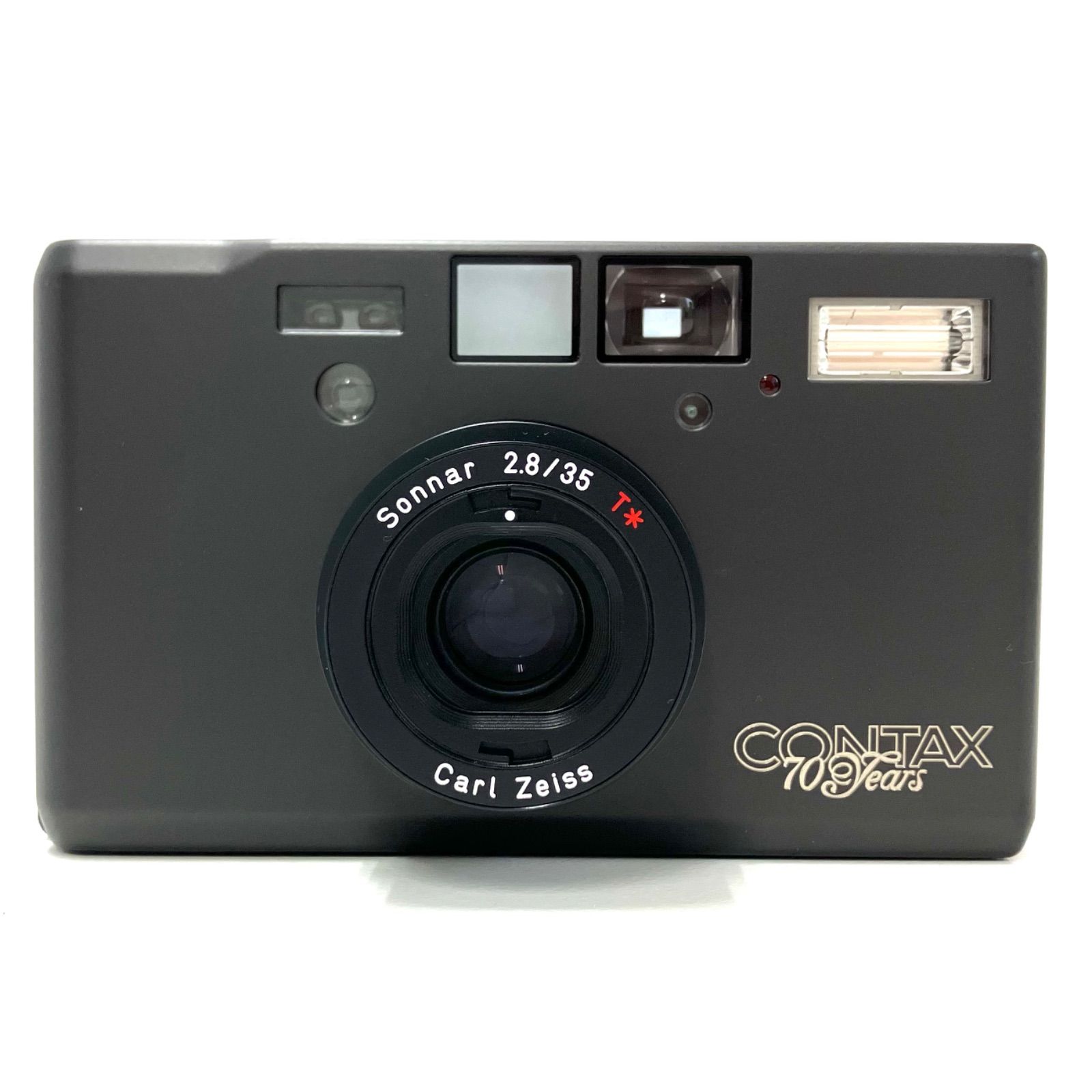 758360】 CONTAX T3 70周年記念モデル TITANIUM BKACK データバック 