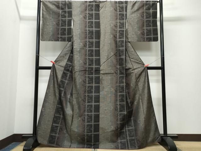 平和屋着物○本場大島紬 花唐草文 正絹 逸品 CAAT7028vf - メルカリ