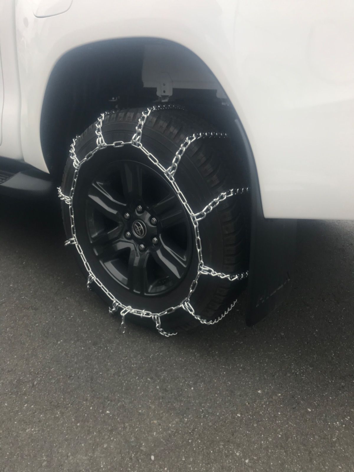 超歓迎された】 タイヤチェーン 雪道楽RV G957 プラド ランクル 