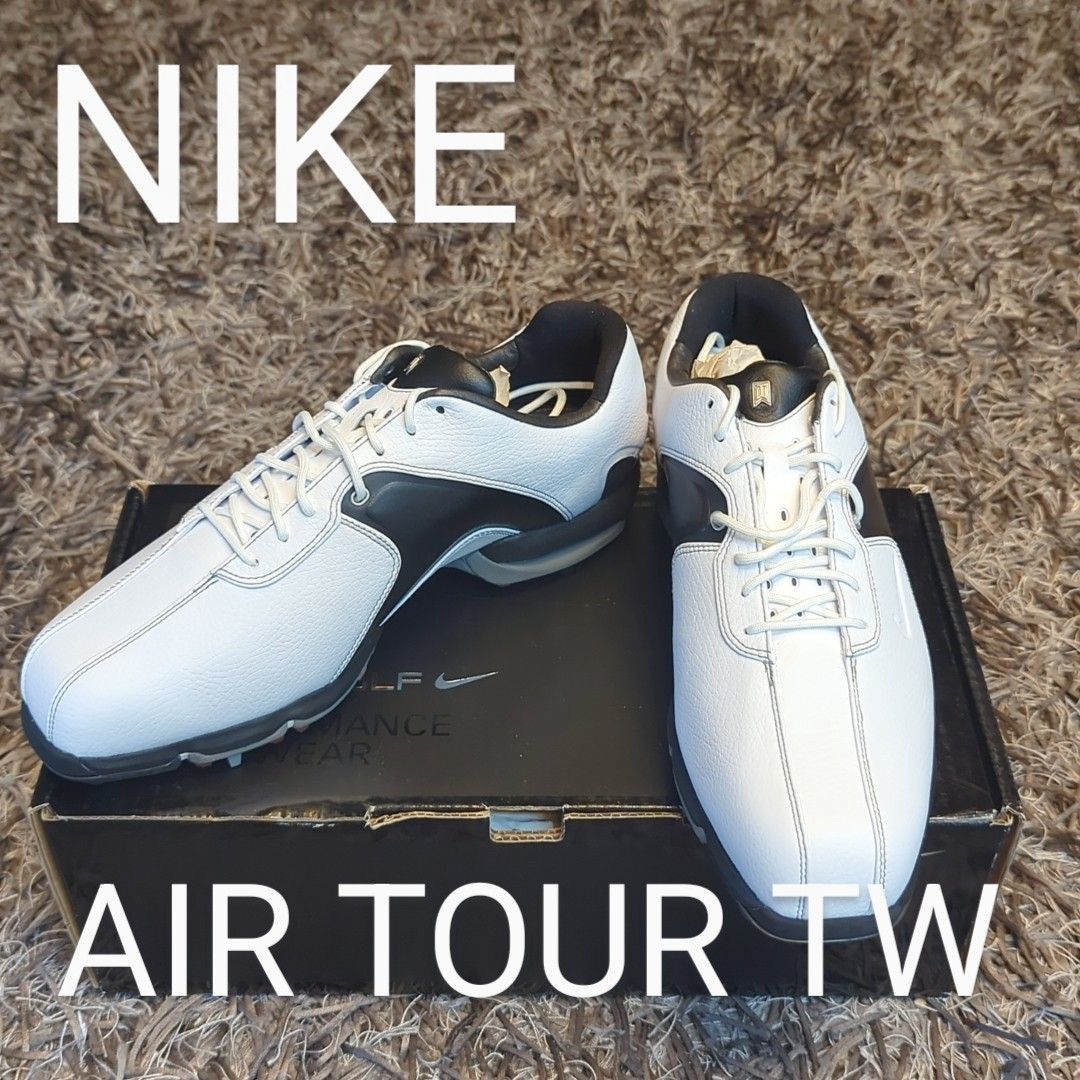 【NIKE】TIGER WOODS COLLECTION ゴルフシューズ28cm 1ラウンド使用のみ 28cm NIKE ナイキ tw タイガー ウッズ モデル
