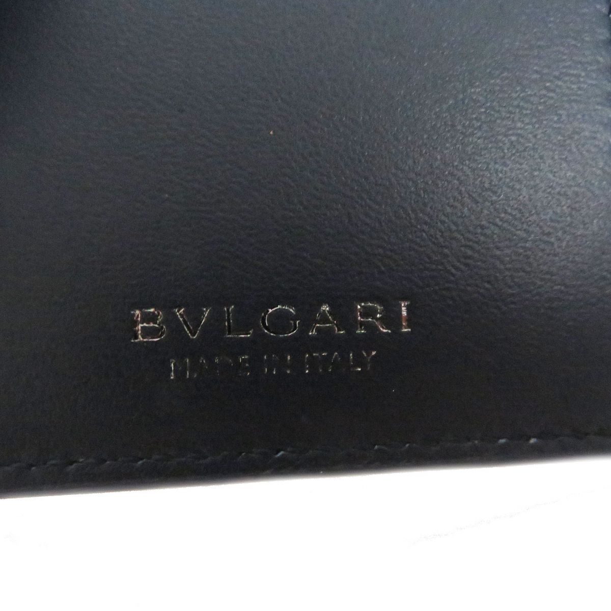 未使用品□BVLGARI/ブルガリ 292912 インフィニートゥム ロゴエンボス