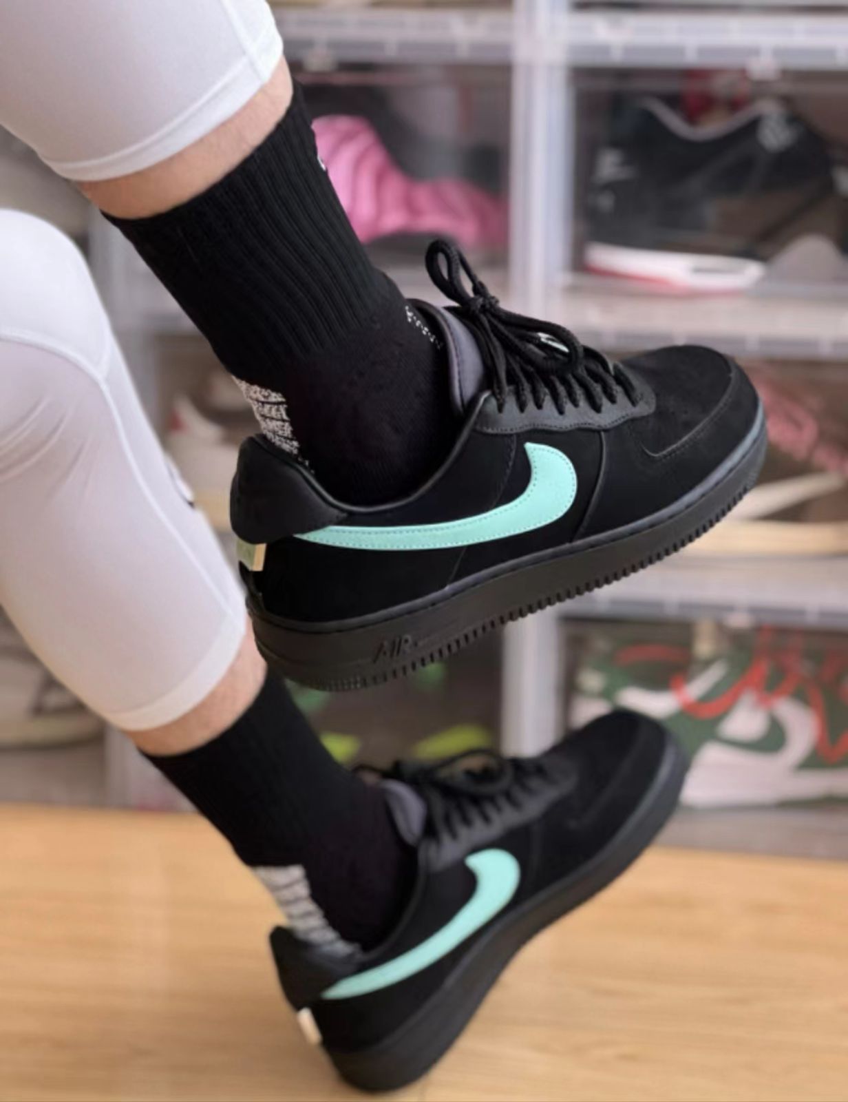 Tiffanyエアフォース 希少 レア 限定品 Tiffany NIKE エアフォース1 ナイキ