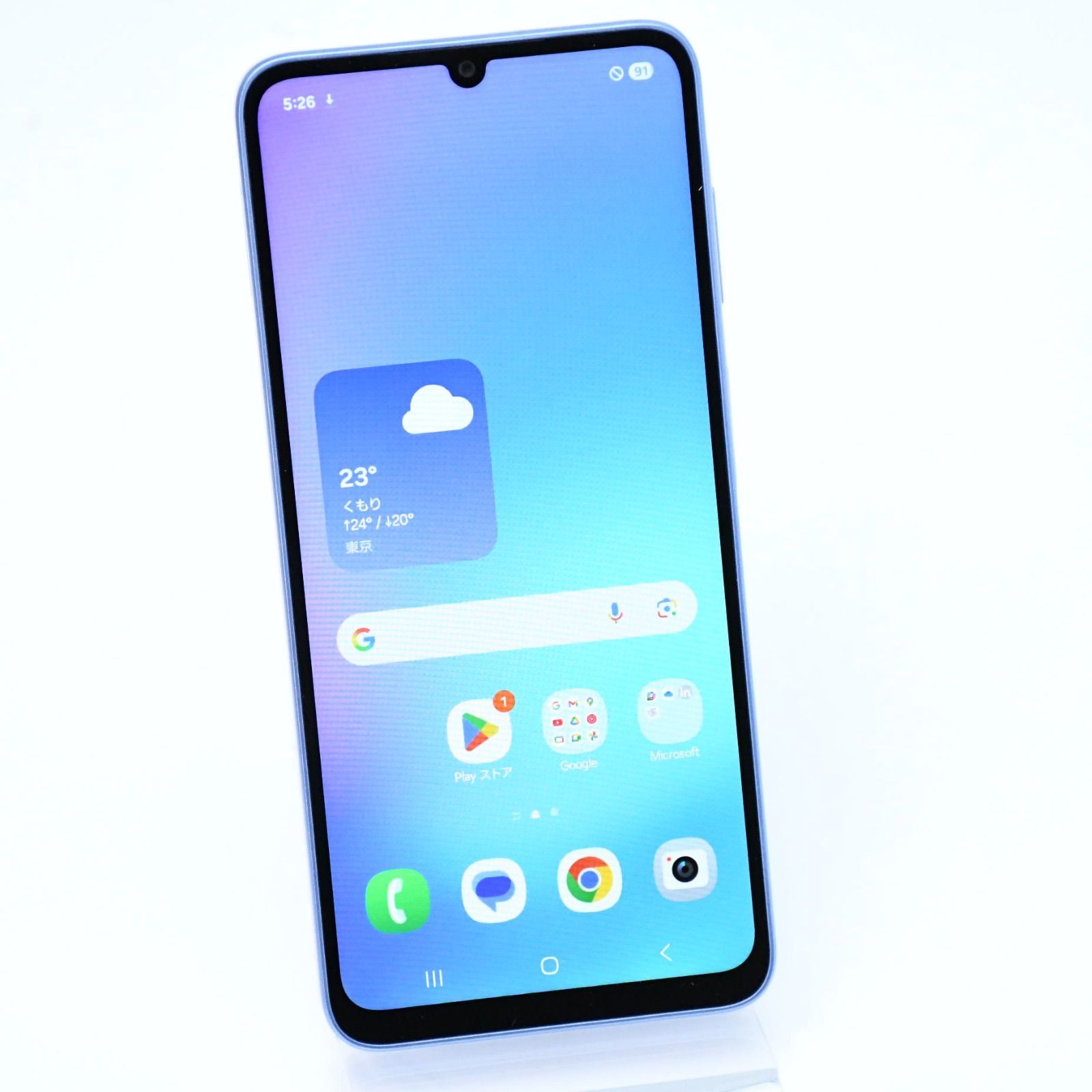 未使用に近い】docomo SIMフリー Galaxy A25 5G SC-53F ブルー 【公式 