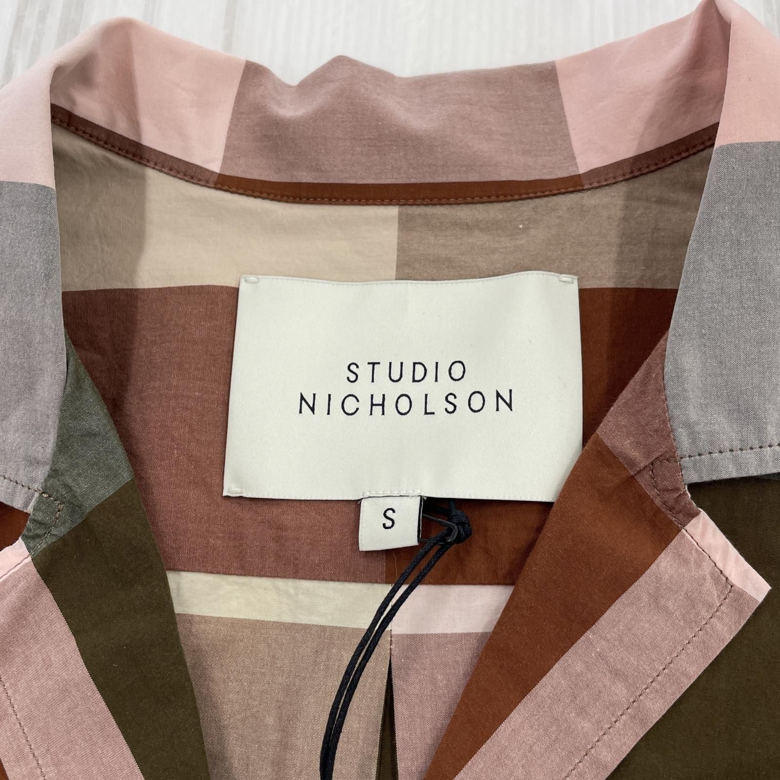 STUDIO NICHOLSON/SHORT SLV MADRAS CHECK SHIRT/S - メルカリ
