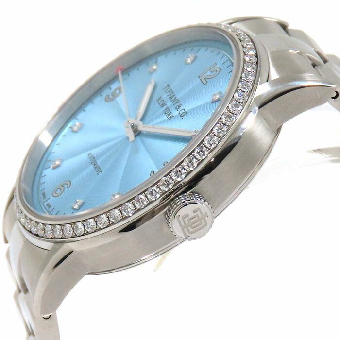 Tiffany & Co. ブローチ ティファニーブルー TIFFANY&Co ティファニー CT60 8P ダイヤ 37725935 ダイヤベゼル