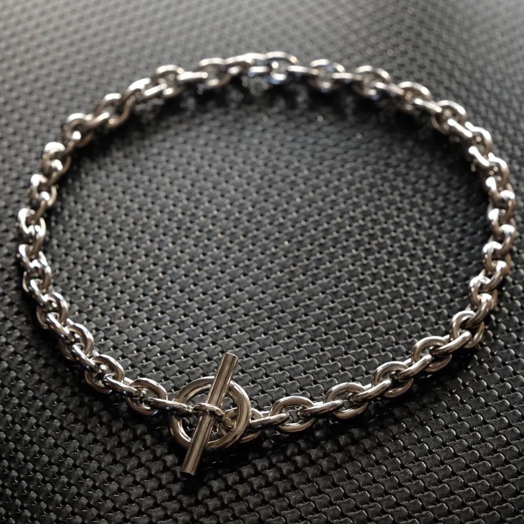 ラウンドチェーンネックレス