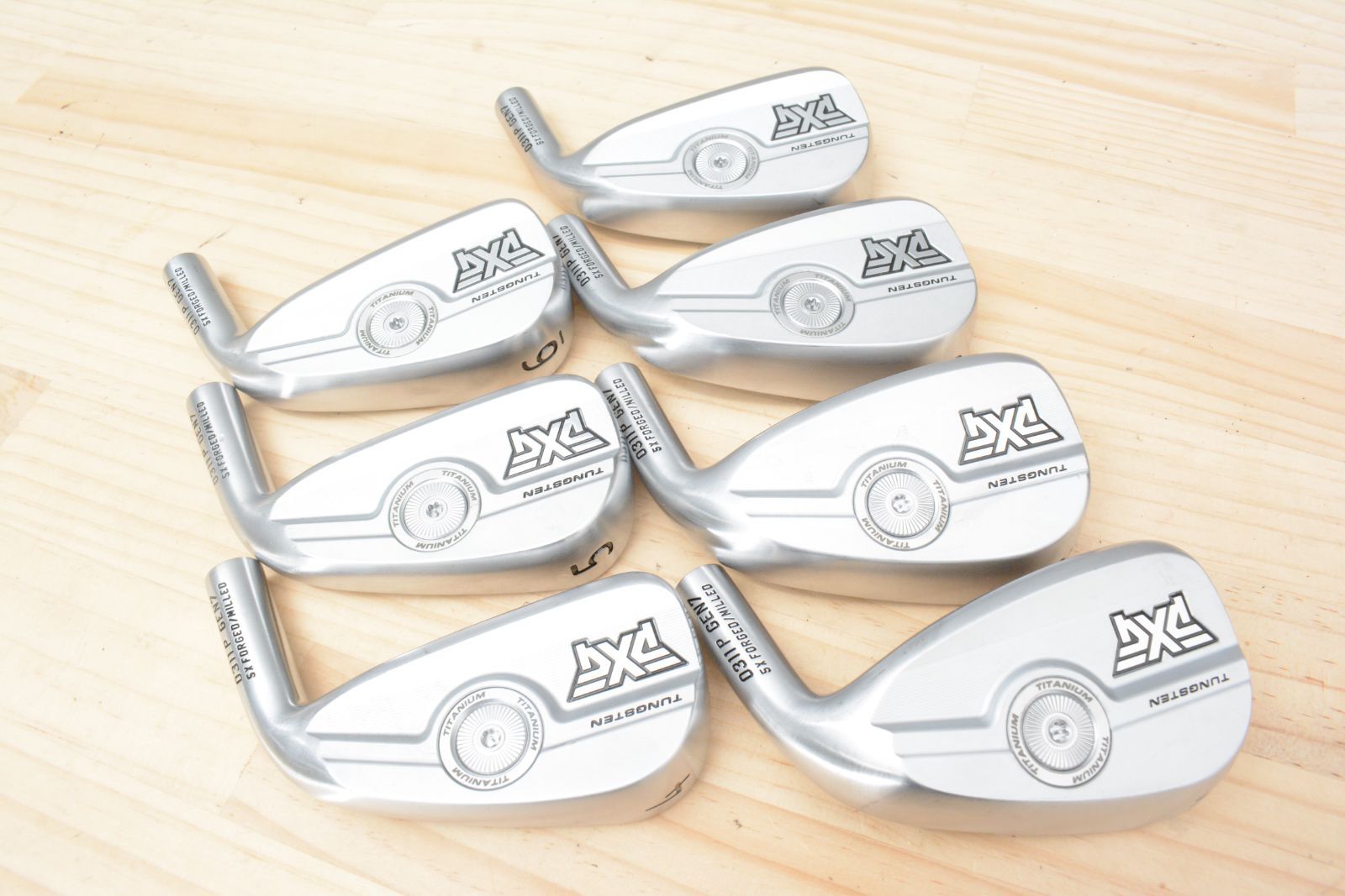 【中級者/上級者向け】PXG 0311P GEN7 アイアンセット 4~PW 7個セット ヘッドのみ ヘッド単体 ジェン7