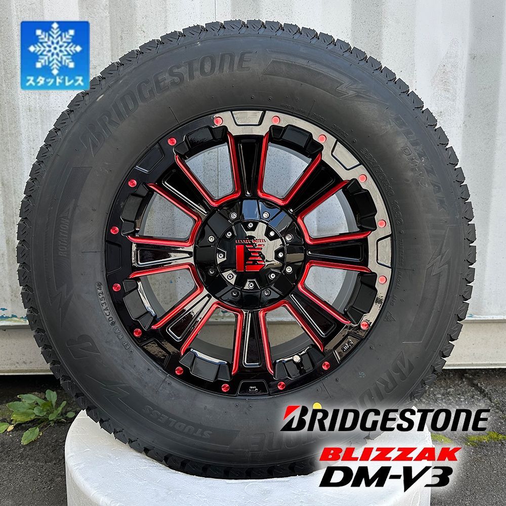 ブリヂストン スタッドレス 4本 DM-V3 215/70R16 デリカ ハイエース