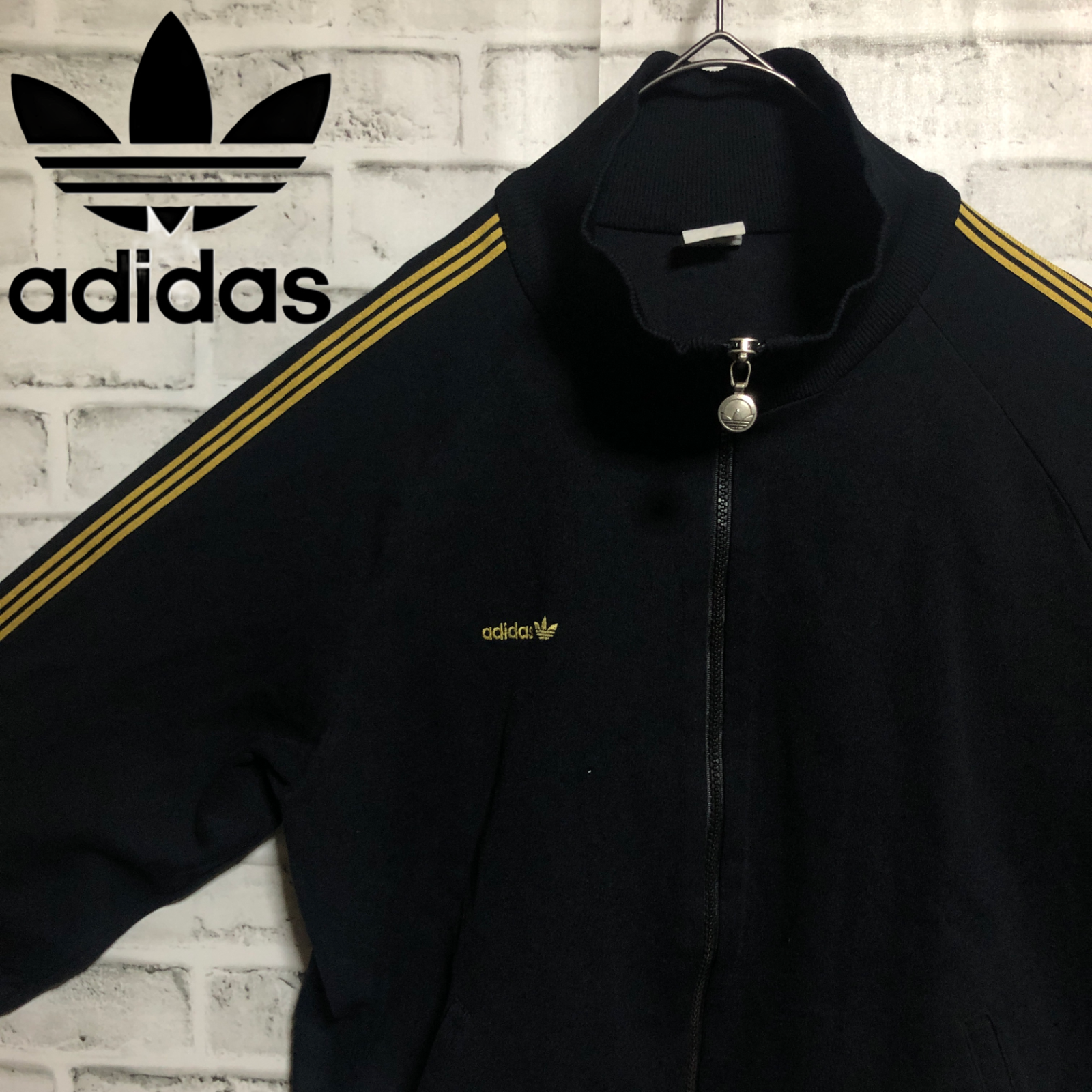 新品即決 :star:希少XL:star:80s adidas トラックジャケット/ジャージ